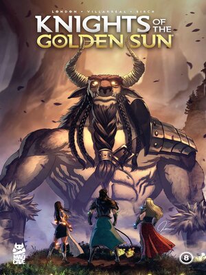 cover image of Knights of the Golden Sun #8